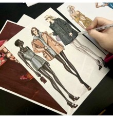Курс Fashion скетчинг: PRO‑программа